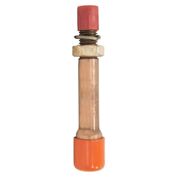 AB Chance Grounding Ferrule - Shrouded, 1.5" Threaded - 1/0 Cu - Image 2