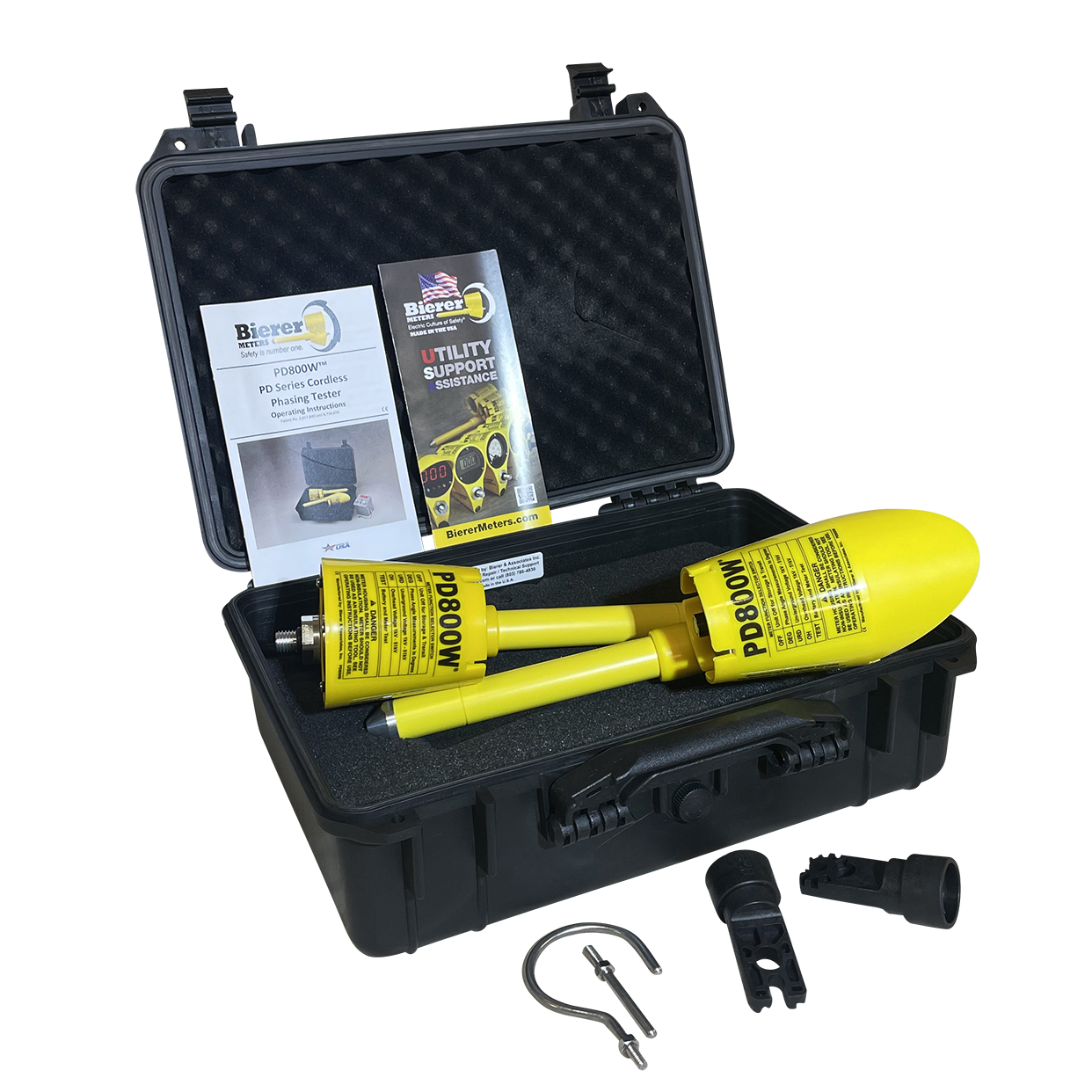 BIERER METERS PD800W Cordless Phasing Tester 2 PD800W Kit copy