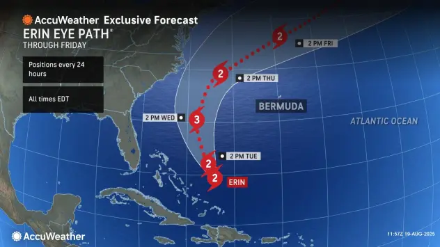 North Carolina Outer Banks bracing for flooding, wind as Hurricane Erin passes by offshore