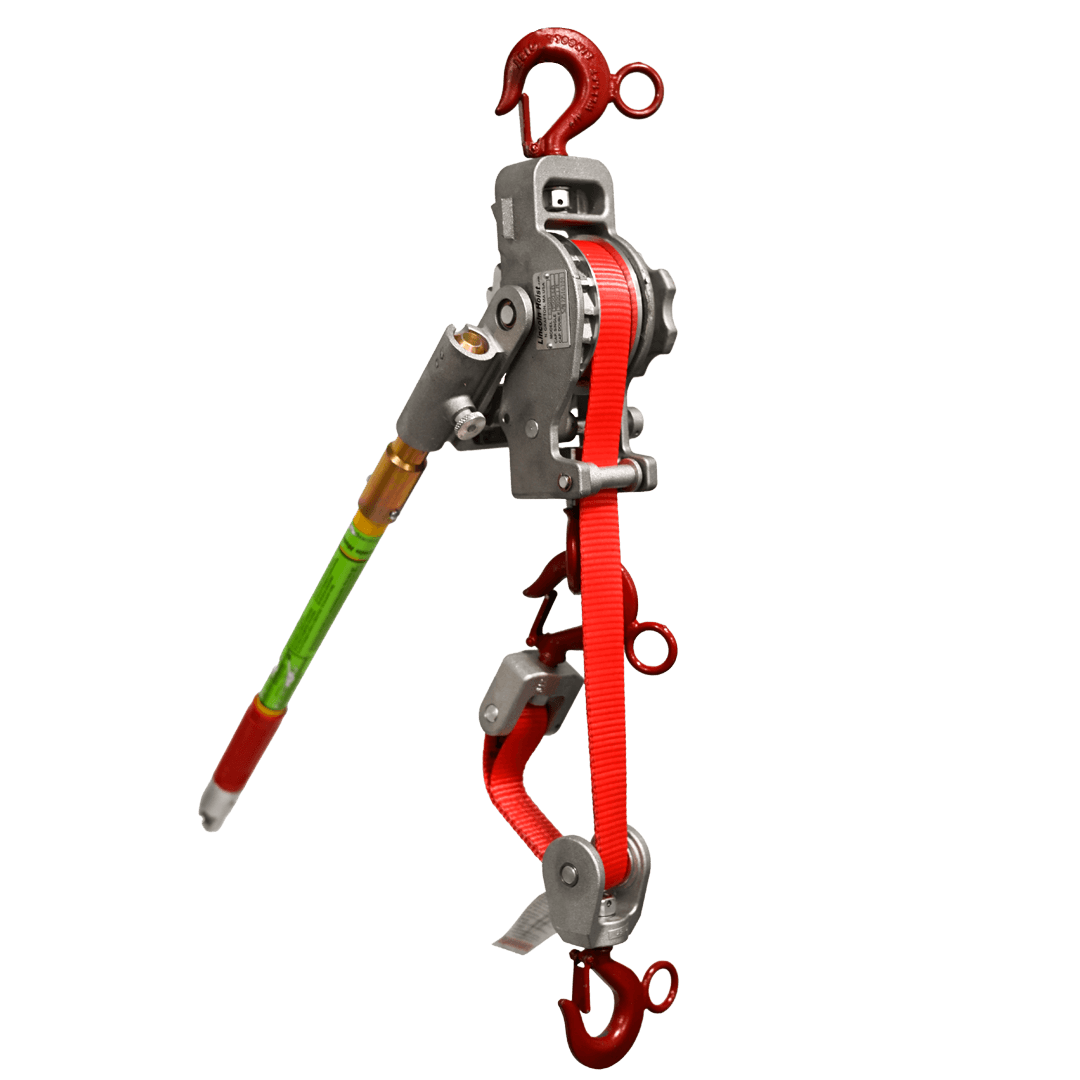 LINCOLN HOIST Small Frame 1-1/2 Ton Strap Hoist 3 LINCOLN HOIST Small Frame 1-1/2 Ton Strap Hoist - Image 3